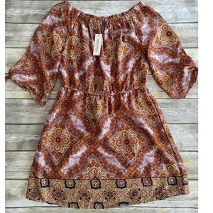 Off the shoulder dress